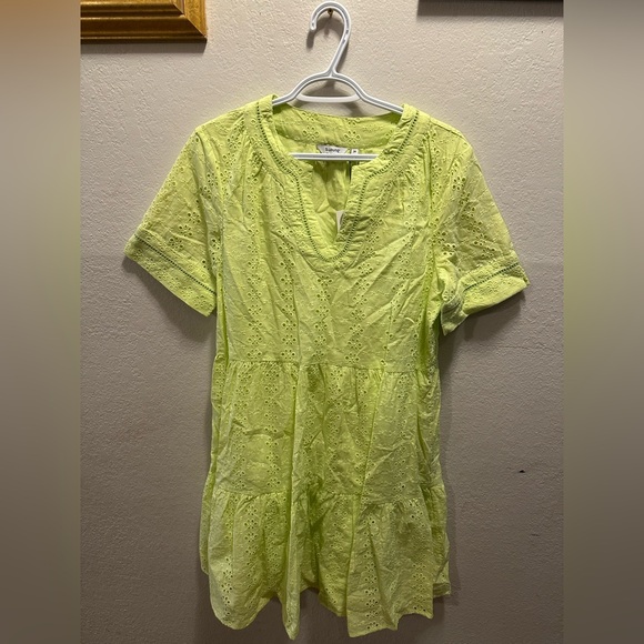 Lime Summer Dress - Picture 2 of 7